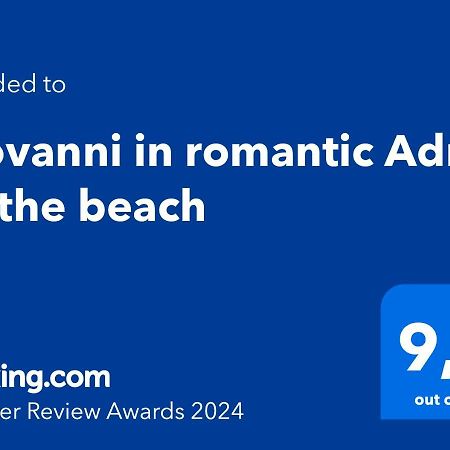 شقة Giovanni In Romantic Adria On The Beach ليدو دي بومبوسا المظهر الخارجي الصورة